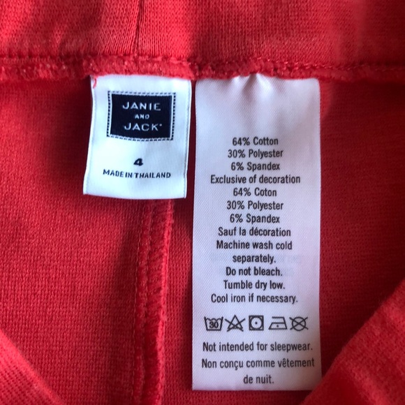 LIKE NEW Janie & Jack Peacock Ruffle Tee w/Matching Pants - Picture 6 of 7